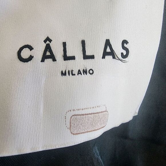 Câllas Navy Blue Striped James Blazer (42) - Picture 8 of 11